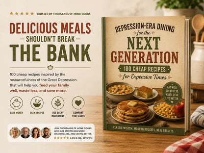 #1 Depression-Era Wisdom Cookbook
